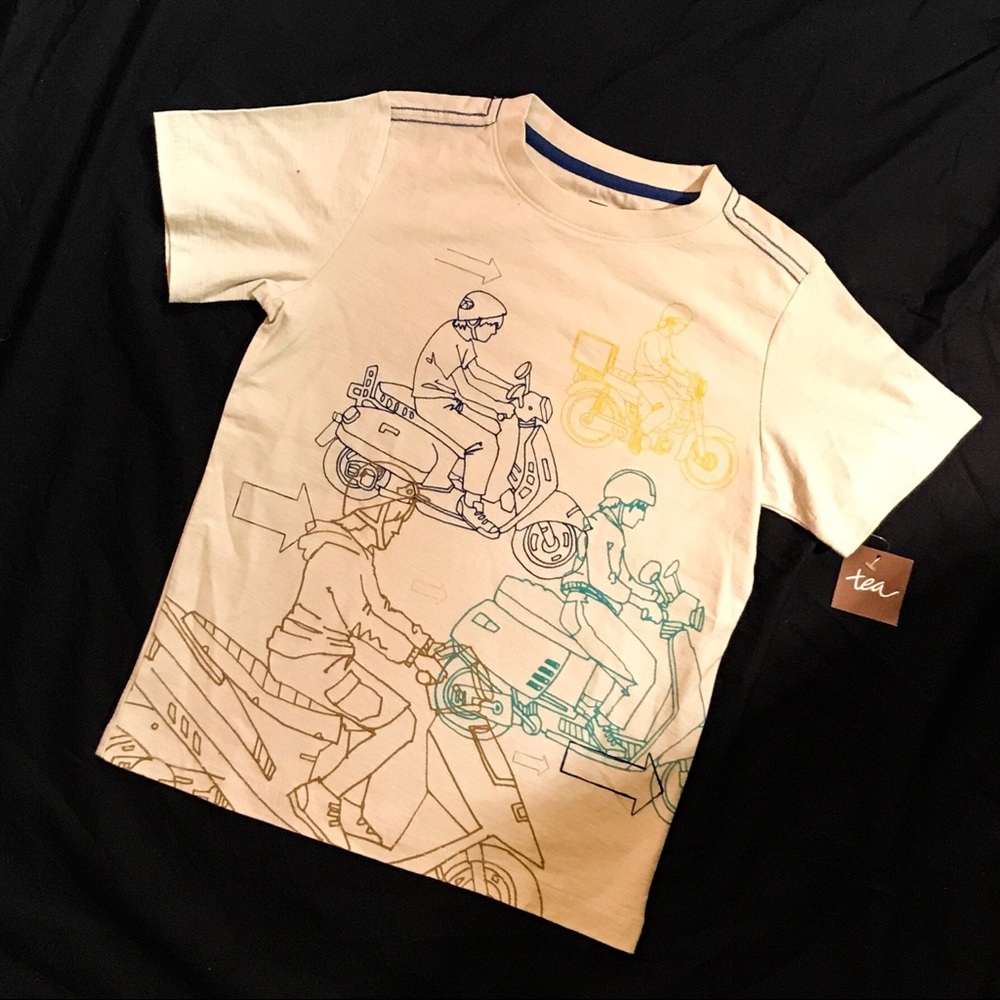 Fun moped or motorcycle or bike t-shirt